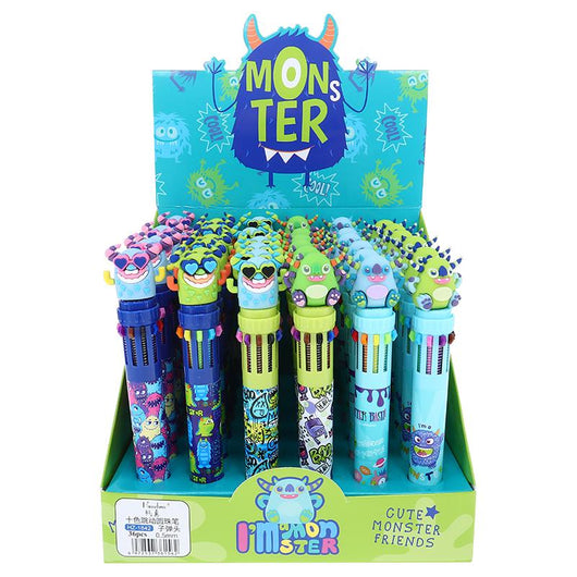 Pen 10 in 1 Character Pen Monster