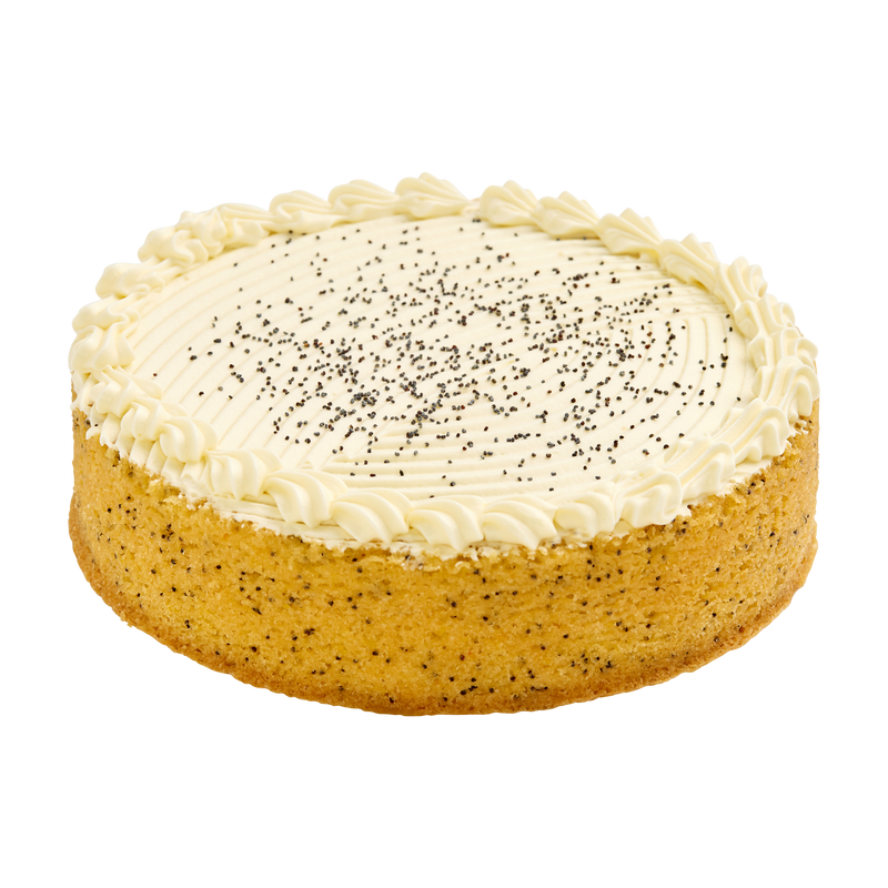 The French Kitchen Orange & Poppyseed Cake Round