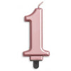 Jumbo Number Candles | Rose Gold