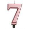 Jumbo Number Candles | Rose Gold