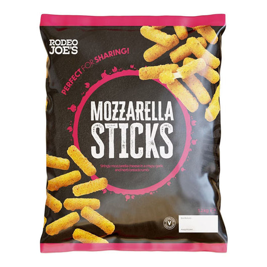 Rodeo Jones Mozzarella Sticks 1.2kg