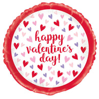 Super Cute Round Foil Happy Valentines Day | The French Kitchen Castle Hill 