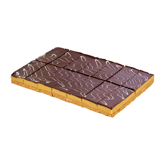 The French Kitchen Chocolate Caramel Slice