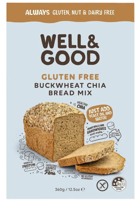 Well & Good Buckwheat Chia Bread Mix