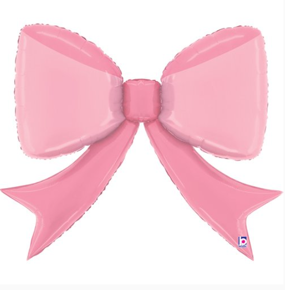 41inch Pretty Pink Bow Shape