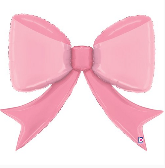 41inch Pretty Pink Bow Shape