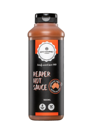 Gold Gourmet 500ml Reaper Hot Sauce
