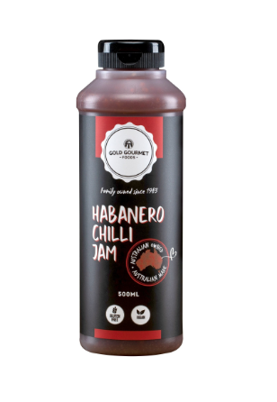 Gold Gourmet 500ml Habanero Chilli Jam