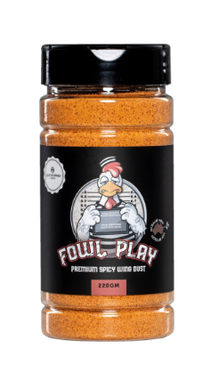 Gold Gourmet 220g FOWL PLAY Premium Spicy Wing Dust