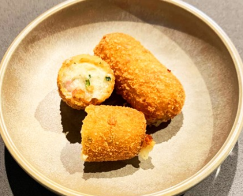 Hermans Bacon Mushroom Spinach Croquettes - 1KG