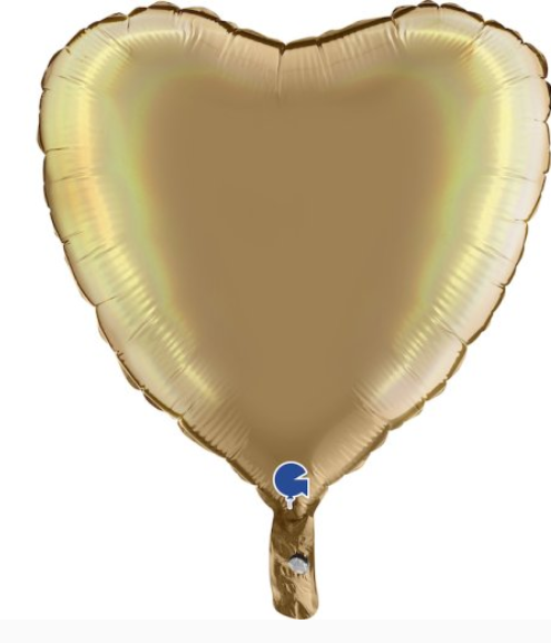 Coloured Balloon Hearts