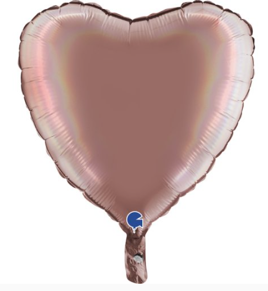 Coloured Balloon Hearts