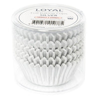 Foil Baking Cups Silver 3 sizes