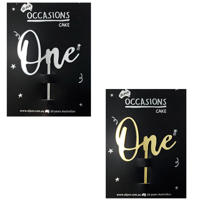 Cake Topper Acrylic | One
