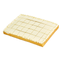 The French Kitchen Half Slab Pre cut cake