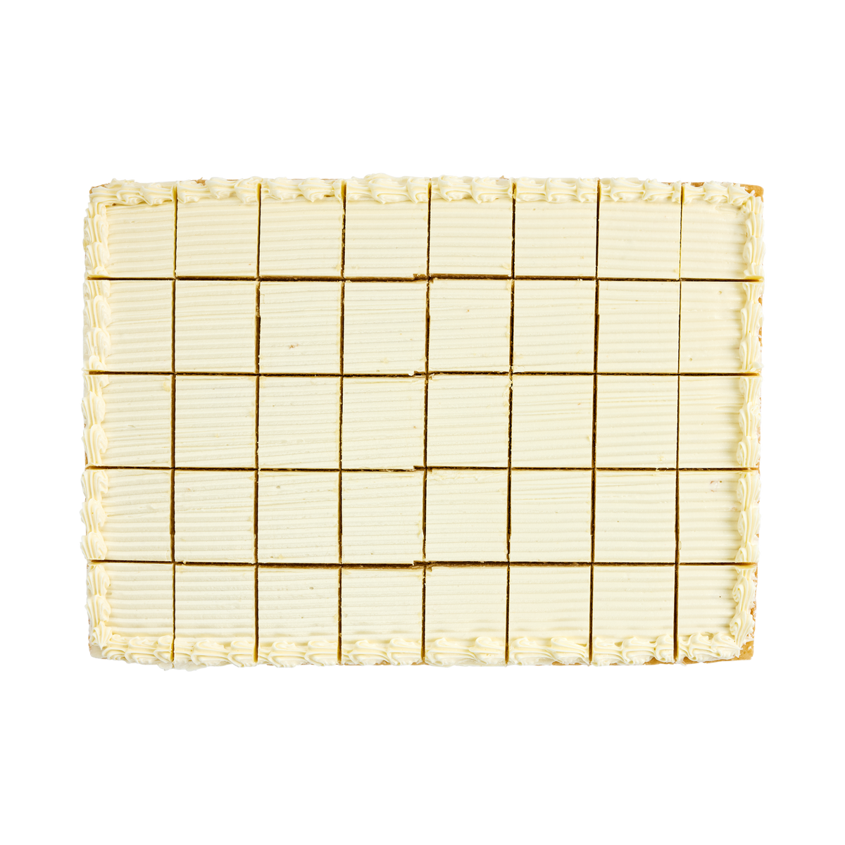 The French Kitchen Half Slab Pre cut cake