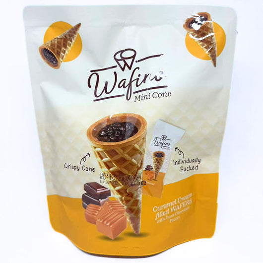 Wafino Mini Cone Caramel Cream