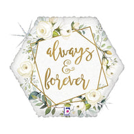 Always and Forever Foil Balloon