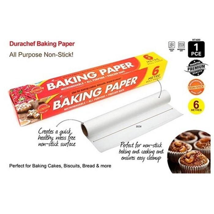 Baking Paker Baking Paper | 6m x 30cm | The French Kitchen Castle Hill