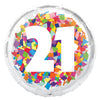 Bright Confetti Birthday Foil Balloon – 45cm