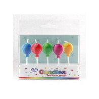 Coloured Balloon Cadles 5pk | The French Kitchen Castle Hill 