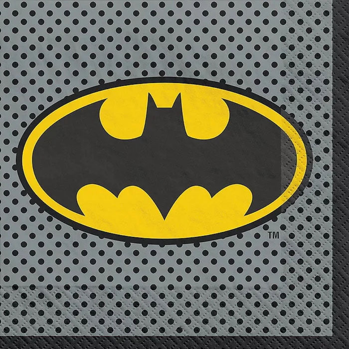 Batman Lunch Napkins 16pk