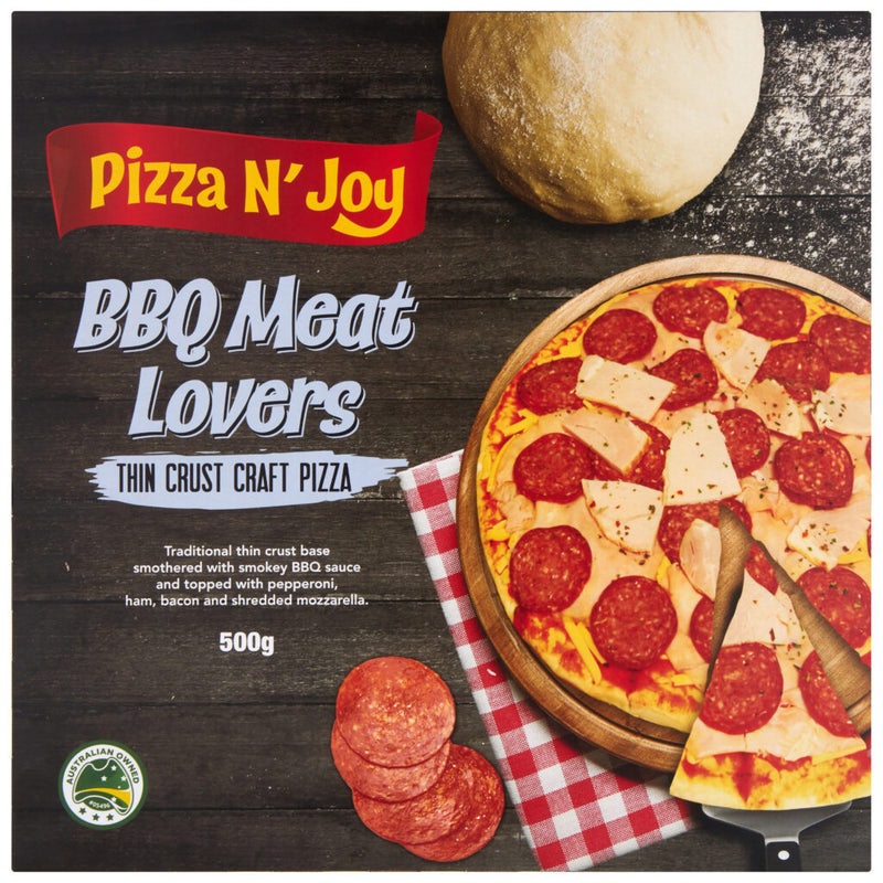 Pizza n Joy 480g BBQ Meatlover