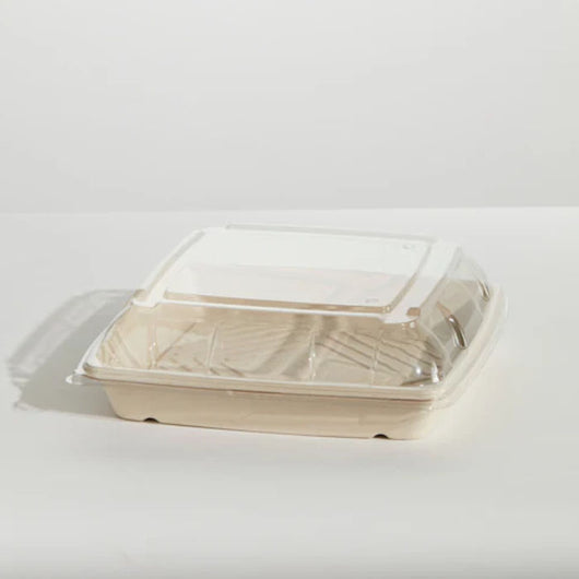 Bioway Sugarcane Platter with Lid