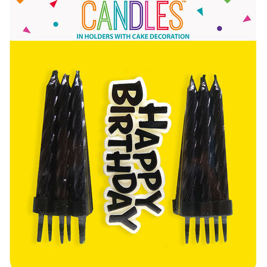 Metallic Happy Birthday Candles | The French Kitchen Castle Hill