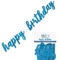 Happy Birthday Holographic Jointed Banned