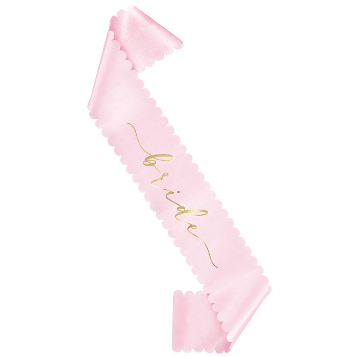 Bridal Shower | Bride sash