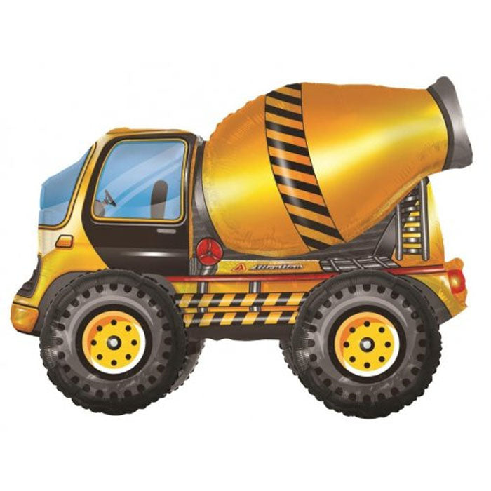 Cement Mixer Standing Airz | Foil Balloon