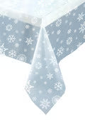 Snowflake Patterned Table Cover