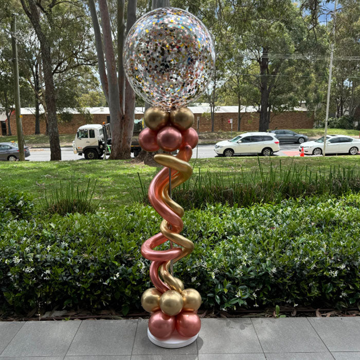 Confetti Centrepiece Tripod