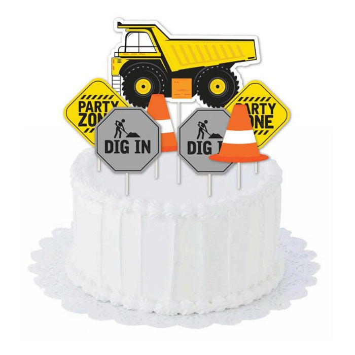 Construction Cake Decorating Kit 7pk