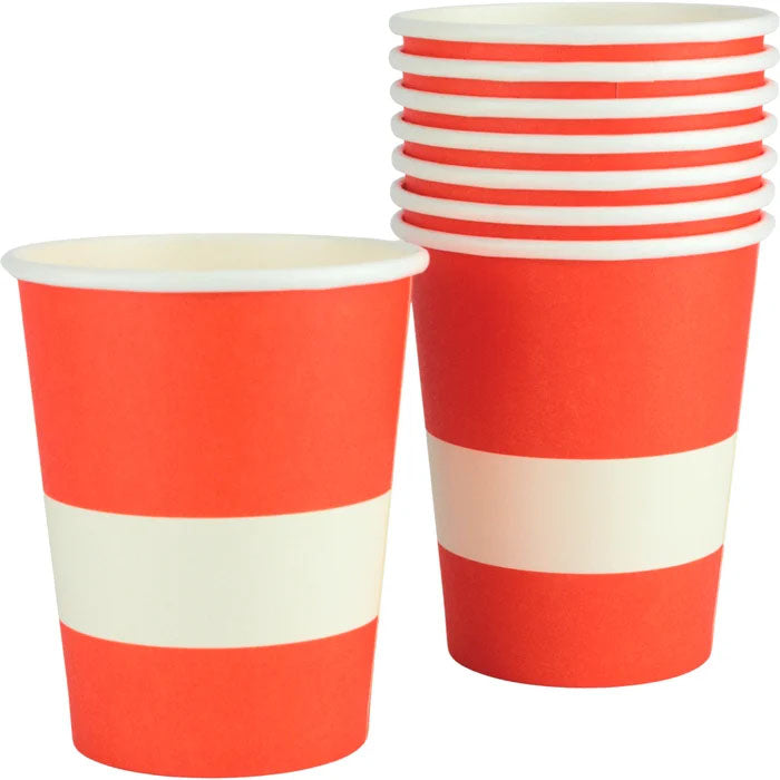 Construction Traffic Cone Cups 8pk