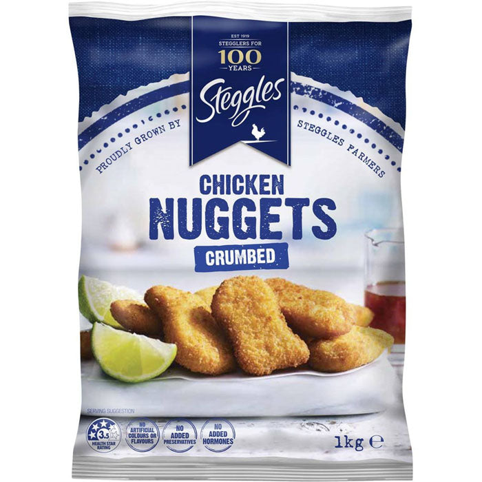Steggles Chicken Nuggets | Crumbed