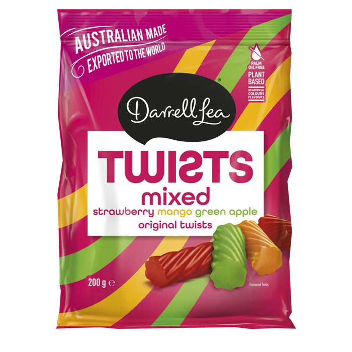 Darrell Lea Mixed Twists | 200g