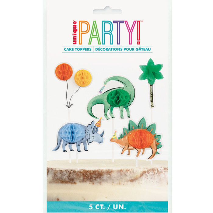 Dinosaur Cake Topper | 5Pack