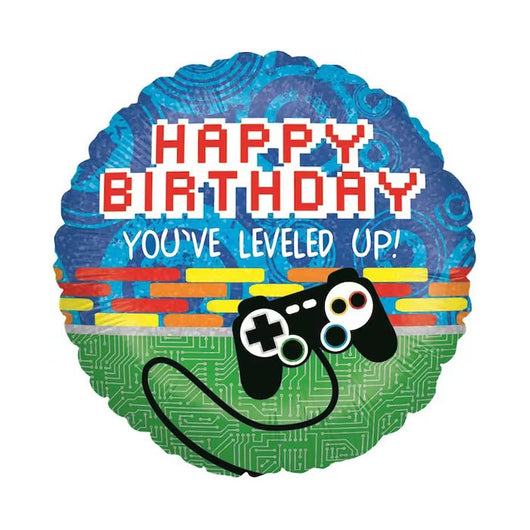 Level Up Birthday Foil | The French Kitchen Castle Hill