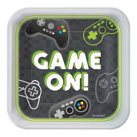 Game on Lunch Plates 8pk