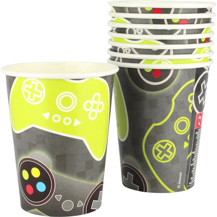 Gamer Paper Cups 8pk