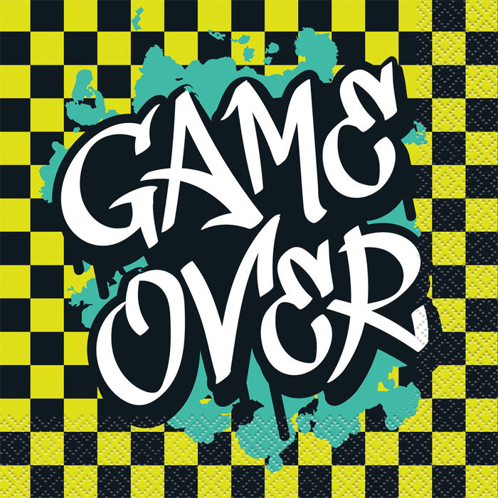 Game Over Napkin | 16 pack