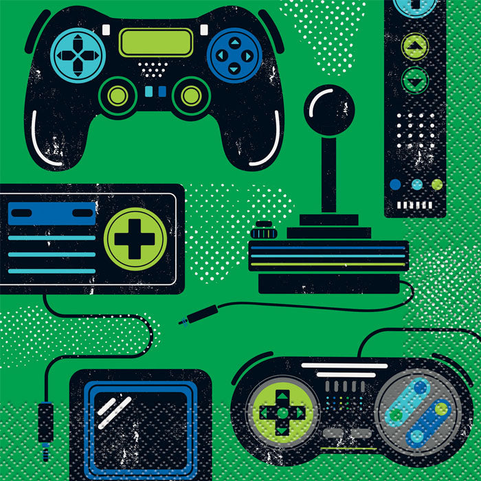 Gaming Lunch Napkin | 16pk