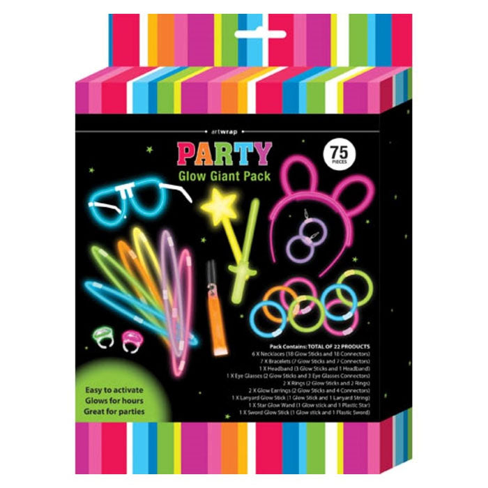 Glow Mega Pack 75pk or 122pk