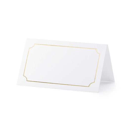 Place Cards | 10pk | Thin Gold Edge