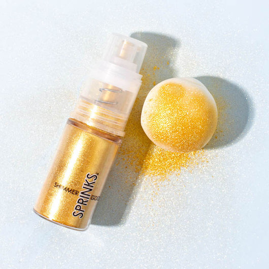 Sprinks Shimmer Pump | Instant Lustre 4g Gold Spray | The French Kitchen Castle Hill 