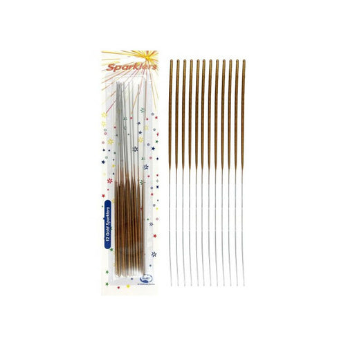 Gold Sparklers 12 pack | The French Kitchen Castle Hill