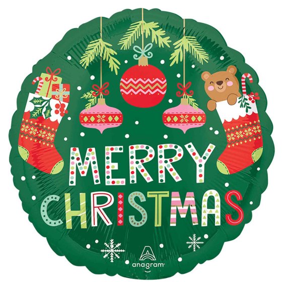 45cm Christmas Foil Balloons