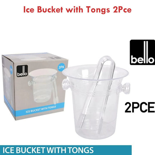 Ice Bucket with Tongs | The French Kitchen Castle Hill